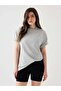 Aura Oversize T-Shirt Gray Melange