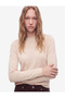 Modal Blend Slim Fit High Collar Long Sleeve T-Shirt - 4