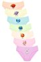 007 Girl's Multi-Colored 7-Pack Printed Panties - 2
