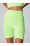 Gela High Waist Biker Shorts (12cm) Neon Green - 4