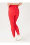 Gela high waist, flexible and firming sports leggings red - 3