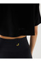 Aura Crop T-Shirt Black - 4