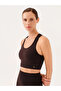 Gela Double Layer Compress Sport Bra Bitter Brown