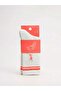 Soket Neon Striped Cotton Socks White_Neon Coral - 4