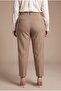 Large Size Trousers with Slit Legs Mink - 3