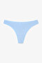 Deep Jungle Leaf Patterned 3-Piece Thong - 2
