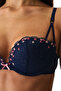 Navy Blue Daphne Push up Supported Bra - 3