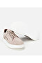 Men's Suede Leather Beige Perforated Casual Shoes - 6