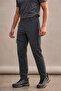 Men's Fleece-Lined Tactical Outdoor Waterproof Dark Gray Softshell Pants - 2