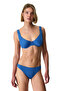 Blue Gillian Balen Textured Bikini Top - 3