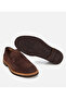 Men's Suede Leather Brown Classic Loafers - 6