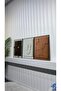 Metal Framed Real Glass Table Royce Set of 3 - 2