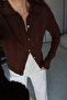 Polo Collar Buttoned Cardigan - 4