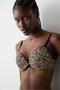 Leopard Super Push up Multicolor Bra - 2