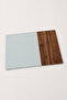 Wooden Patterned Tempered Glass Cutting Board – 35 × 25 cm - 2