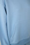 Blue Oversize Hooded Active Sweatshirt - 6