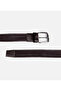 Men's Leather Brown Belt - 4