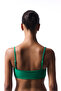Green Holly Strapless Bikini Top - 2