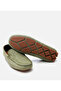 Men's Nubuck Leather Green Light Sole Casual Loafer - 6