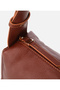 Women's Leather Tan Soft Textured Shoulder Bag - 3