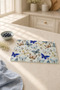 Butterfly Patterned Tempered Glass Cutting Board – 35 × 25 cm