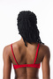 Red Front Opening Underwire Bikini Top - 2