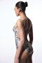 Brissa Lotus Leopard Patterned Balconette Swimsuit - 5