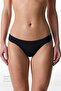 Black Hipkini Low Waist Bikini Bottom