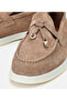 Kadın Deri Bej Loafer - 3