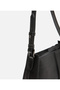 Women's Leather Black Adjustable Strap Mini Bag - 4