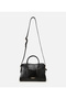 Women's Leather Black Shoulder Bag - 2