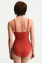 Cinnamon Drawstring Swimsuit - 2