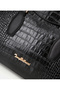 Women's Leather Black Shoulder Bag - 5