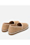 Women's Suede Beige Straw Detailed Espadrille - 6