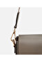Women's Leather Mink Lock Detailed Mini Bag - 5