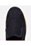 Men's Suede Leather Navy Blue Perforated Flexible Sole Espadrille - 5