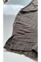 Wide Cut Khaki 100% Cotton Muslin Fabric Bell Dress - 3