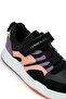 Strike 4-Piece Black Girls' Sneakers - 7