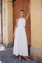 Belted Dress - Ecru