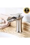 Bathroom Sink Faucet Matte Chrome Waterfall New Model