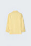Classic Collar Long Jacket - Yellow - 7