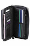 Signature 0133 Genuine Leather Premium Large Size Multi-Compartment Wallet with Plenty of Card Holders, Large Coin Compartment, Phone Section, Portfolio Hand Wallet, Men's Card Holder Wallet - 4