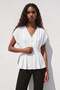 Short Sleeve Blouse - Ecru - 2