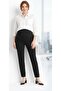 Maternity Fabric Cigarette Pants
