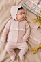 Baby Turp Camisole with Guipure Detail and Dragonfly Embroidery, Boxed Set of 5 for Girls, Newborn Hospital Discharge Set - 2