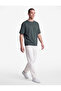 Crew Neck Short Sleeve Basic Oversize T-Shirt - 3
