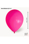 Pastel 12" Balon Hbk Rubi 100-Pack - 2