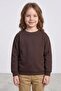 3 Thread Basic Unisex Kids Sweatshirt