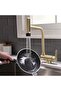 Kitchen Window Front Folding Sink Faucet Rustic New 4-Function Faucet Matte Gold Imported with 7 Years Warranty - 5