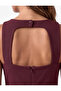 Sleeveless Crew Neck A-Line Mini Dress with Back Detail - 5